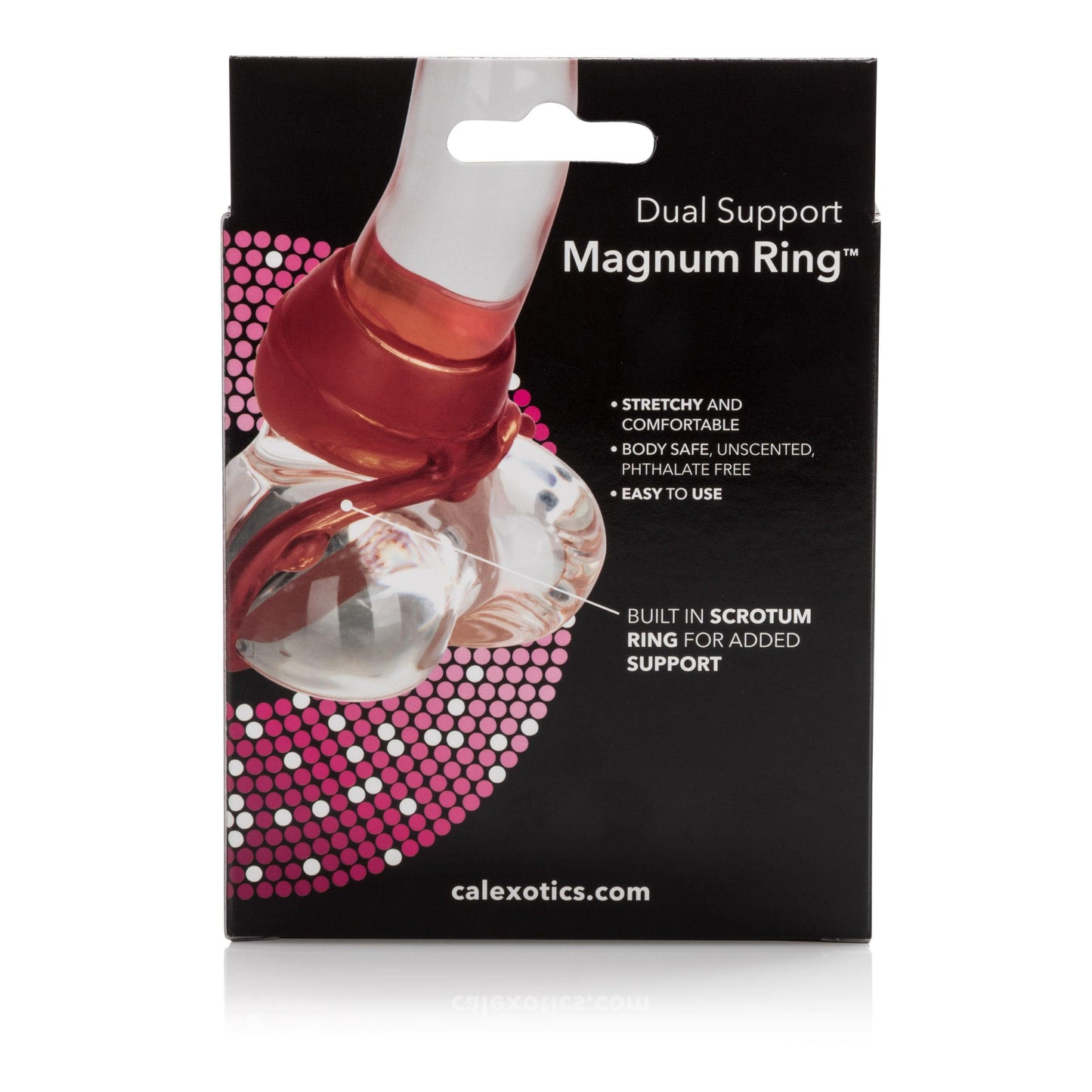 Dual Support Magnum Ring - Red - Love It Wet