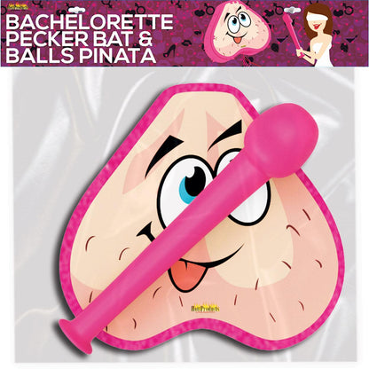 Bachelorette Pecker Bat & Balls Pinata - Love It Wet