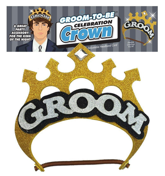 Groom-to-Be Celebration Crown - Love It Wet