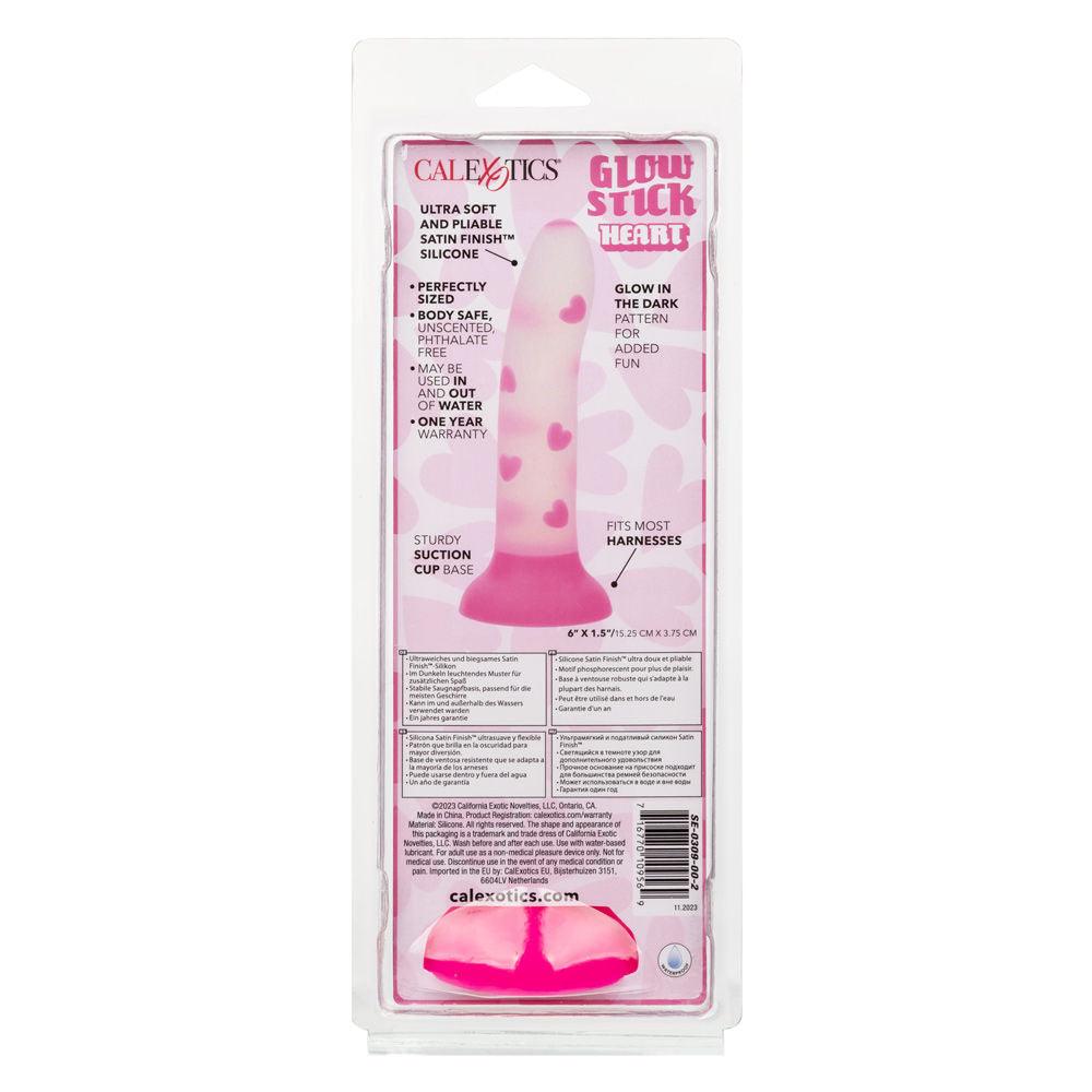 Glow Stick Heart - Pink - Love It Wet