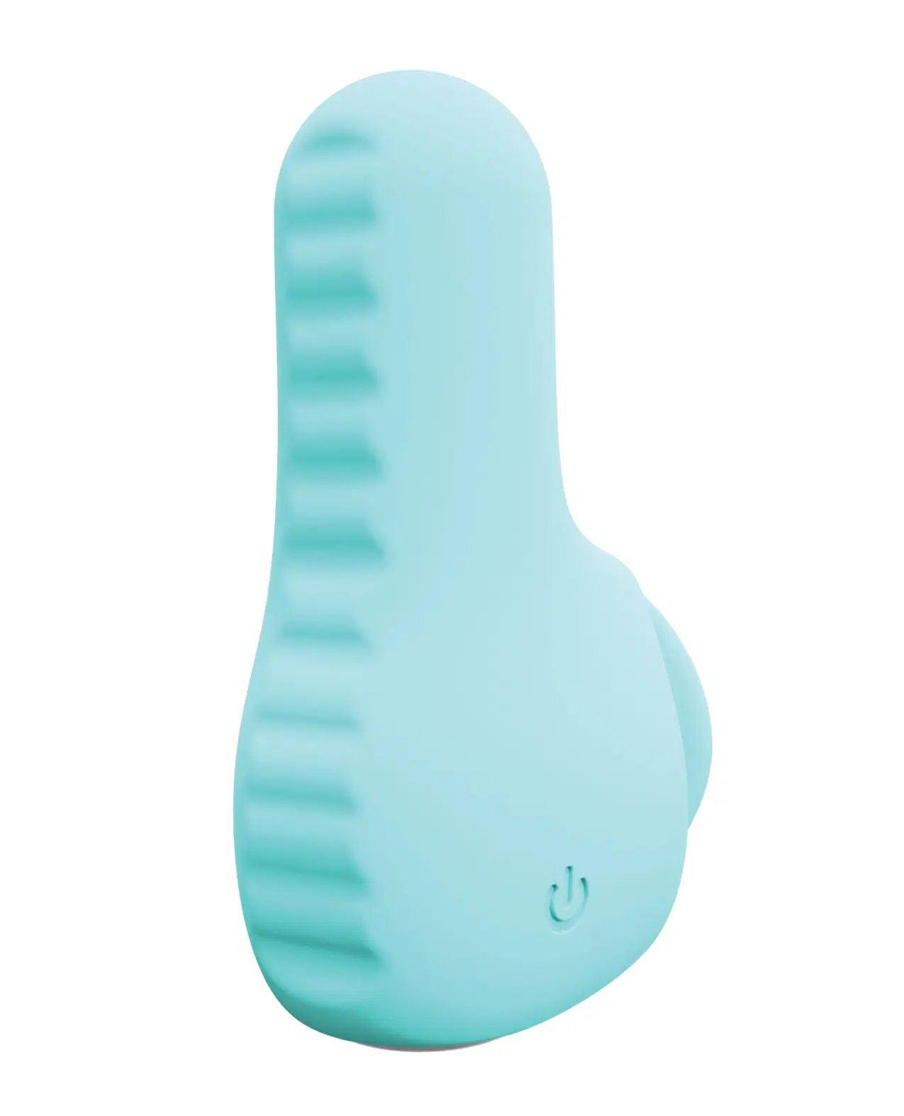 Nea Rechargeable Finger Vibe - Tease Me Turquoise - Love It Wet