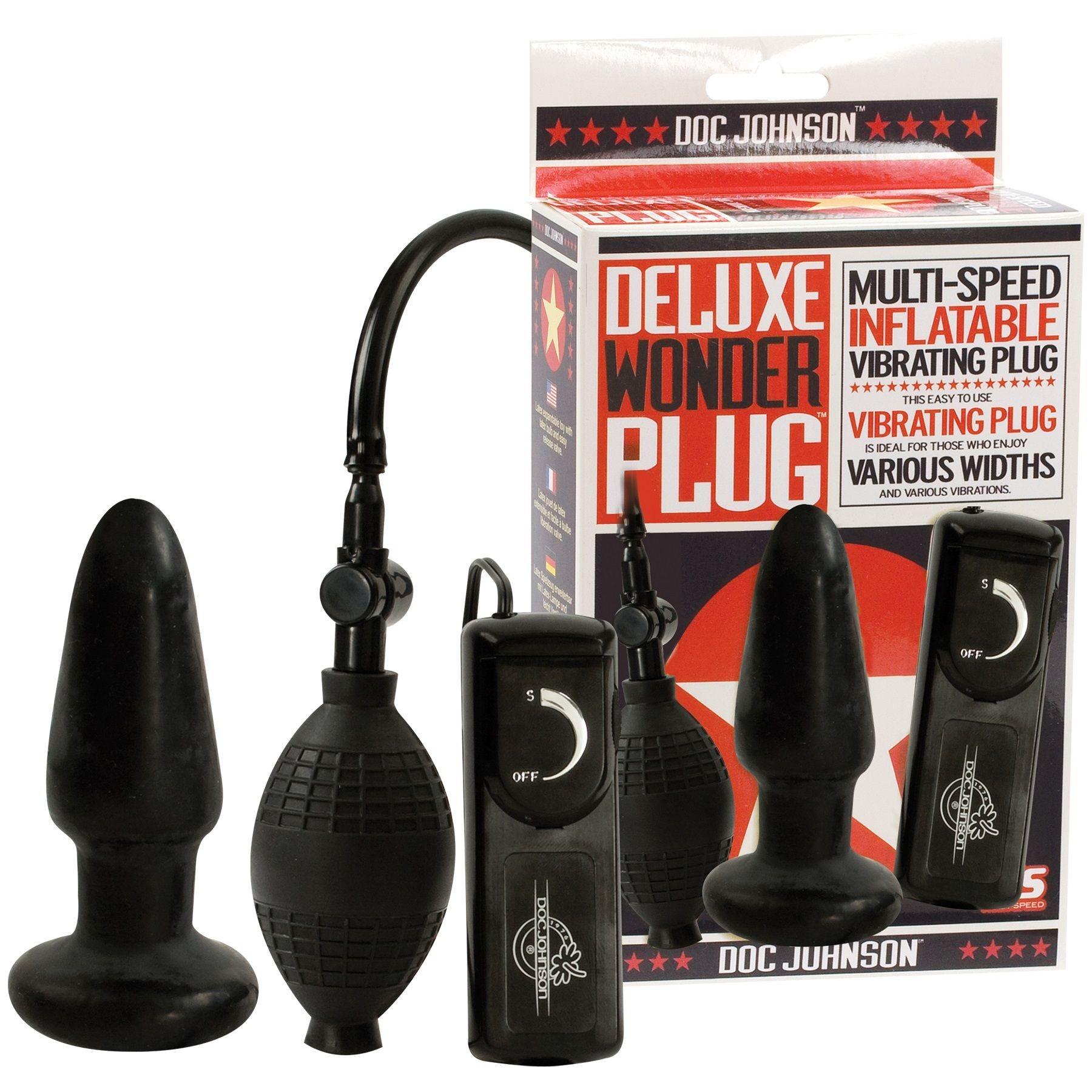 Deluxe Wonder Plug - Black - Love It Wet