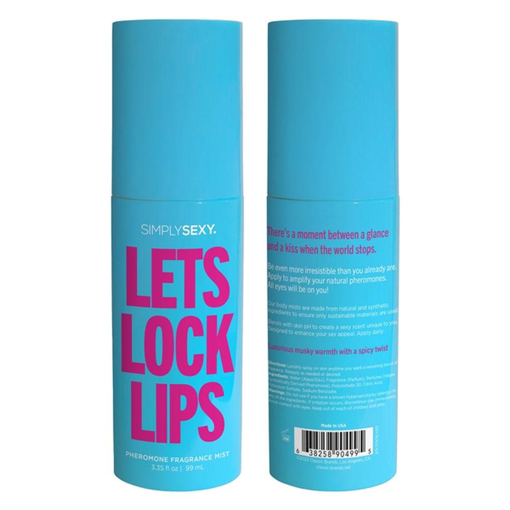 Lets Lock Lips - Pheromone Fragrance Mists 3.35 Oz - Love It Wet