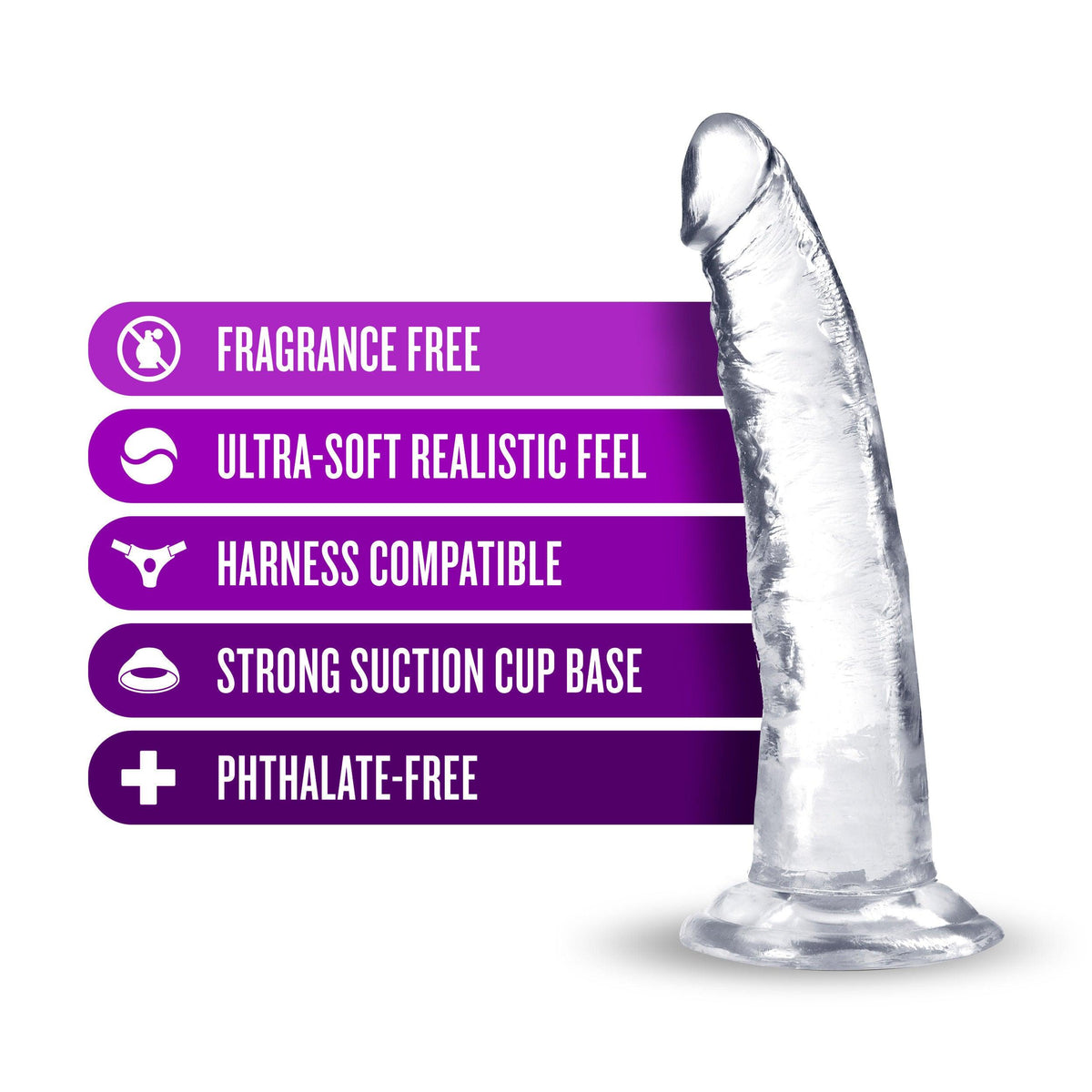 B Yours Plus - Lust N Thrust - Clear - Love It Wet