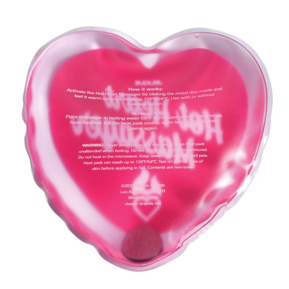 Hot Heart Warmer Massager - Love It Wet