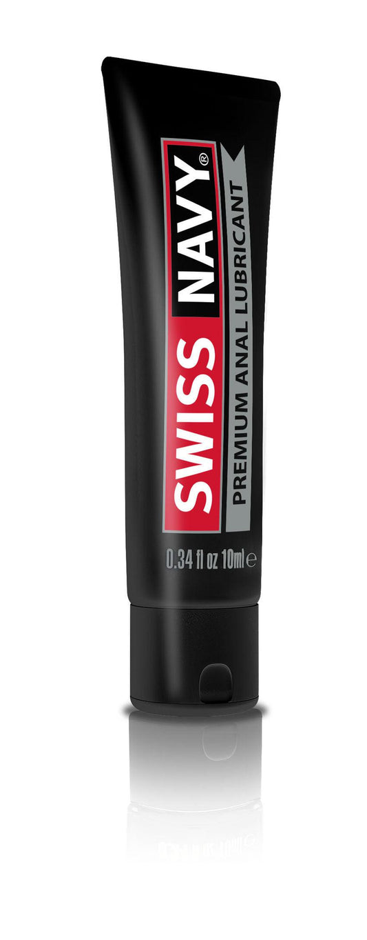 Swiss Navy Premium Silicone Anal Lubricant - 10ml - Love It Wet