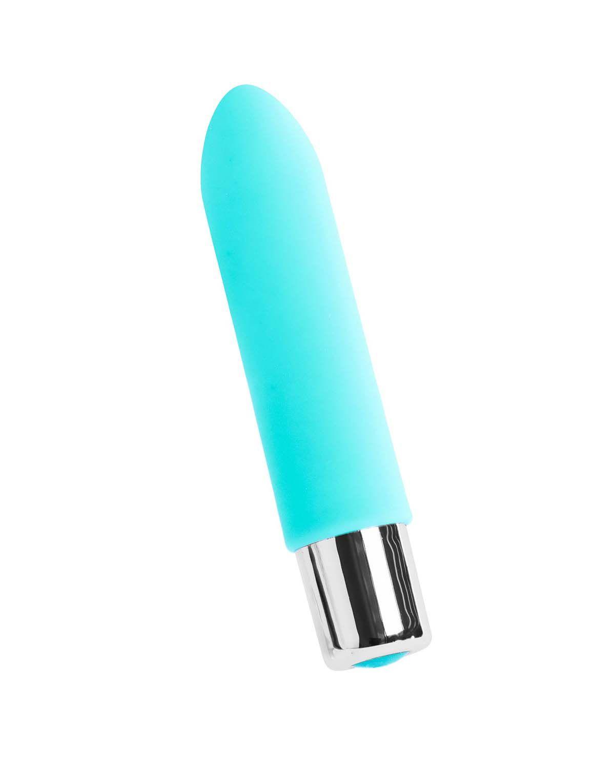 Bam Mini Rechargeable Bullet Vibe - Turquoise - Love It Wet