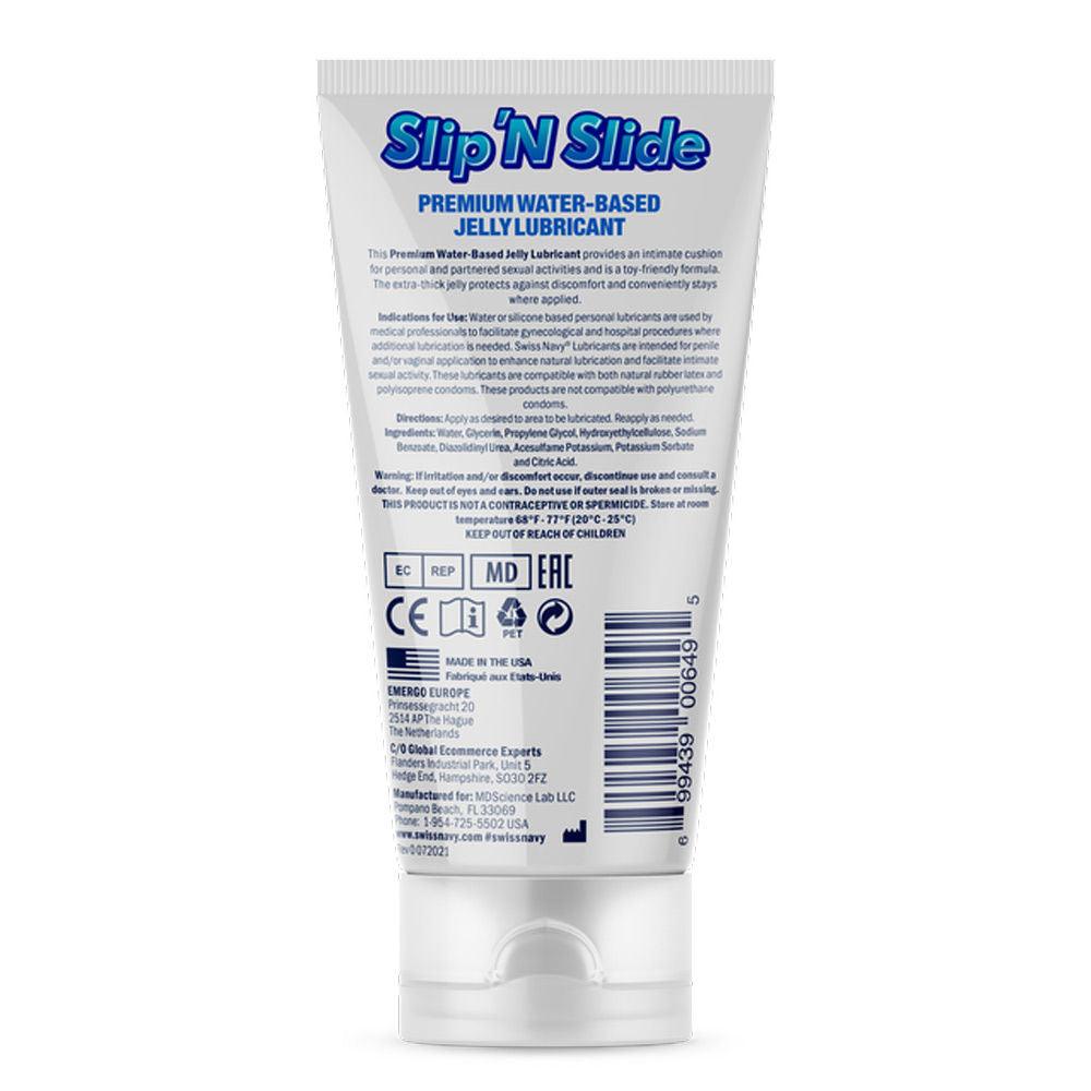 Swiss Navy Slip N Slide - Premium Jelly Lubricant - 2 Fl. Oz. - Love It Wet