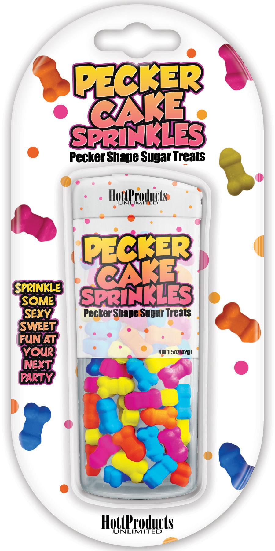 Pecker Cake Sprinkles - Love It Wet