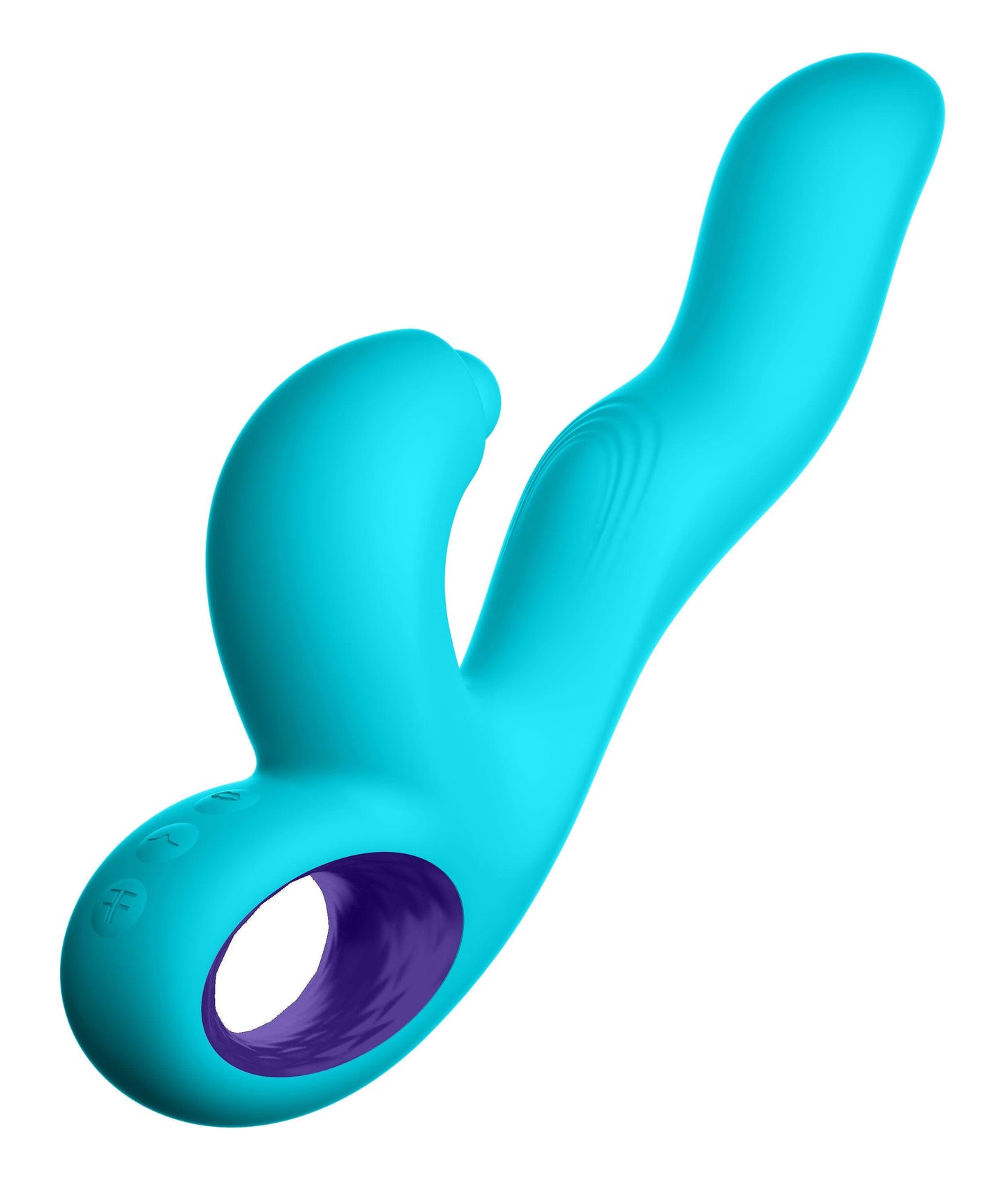 Klio Triple Action Thumping Rabbit Vibrator - Turquoise - Love It Wet