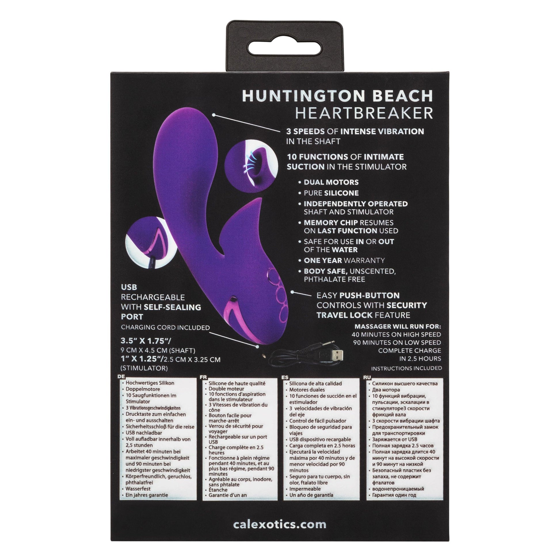 California Dreaming Huntington Beach Heartbreaker - Purple - Love It Wet