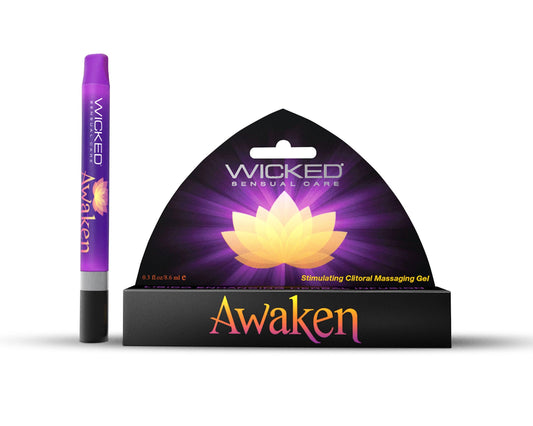 Awaken Stimulating Clitoral Massaging Gel - 0.3 Fl. Oz. - Love It Wet