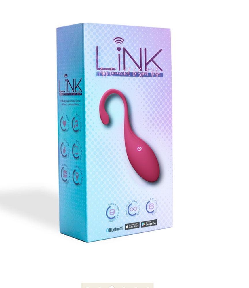 Link App Connected G-Spot Vibe - Pink - Love It Wet