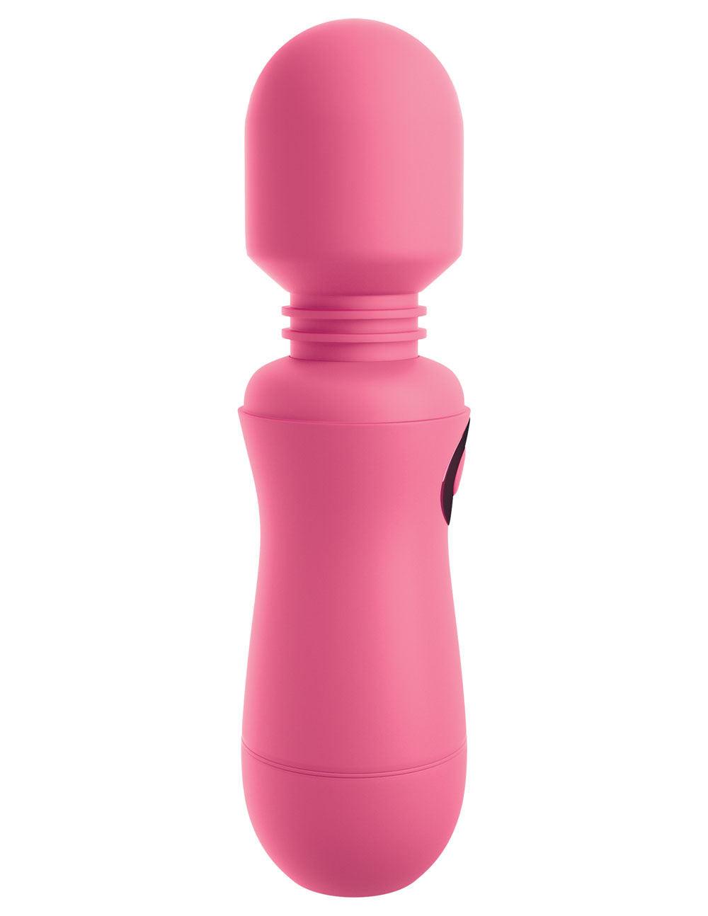 Omg! Wands Enjoy Rechargeable Vibrating Wand - Pink - Love It Wet