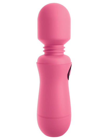 Omg! Wands Enjoy Rechargeable Vibrating Wand - Pink - Love It Wet