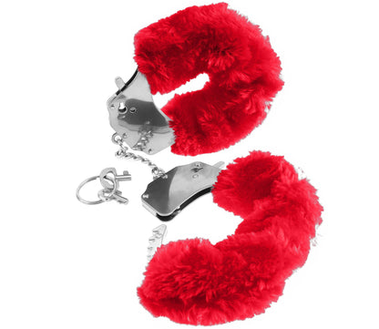 Fetish Fantasy Series Furry Cuffs - Black - Love It Wet