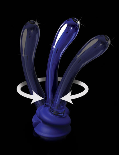 Icicles No. 89 - With Silicone Suction Cup - Purple - Love It Wet