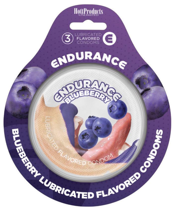 Endurance Condoms - Chocolate -3 Pack - Love It Wet