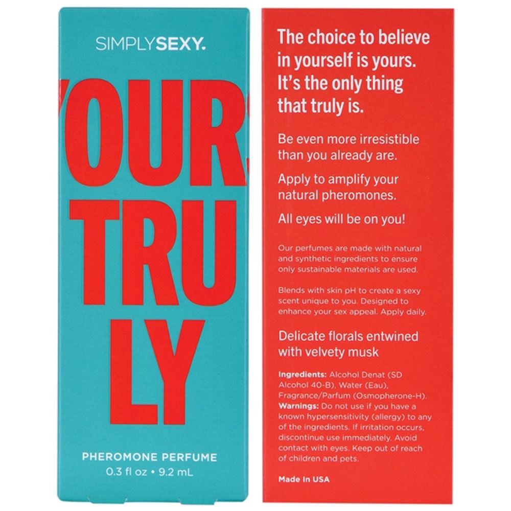 Simply Sexy Pheromone Perfume - Yours Truly 0.3 Oz - Love It Wet