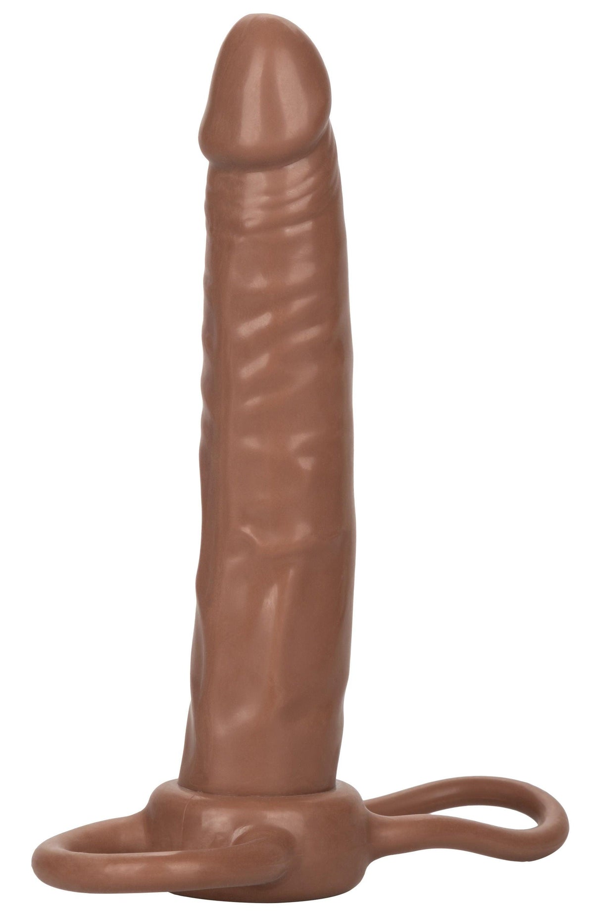Accommodator Dual Penetrator - Brown - Love It Wet