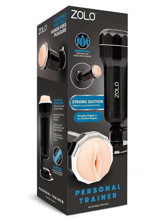 Zolo Original Mount Discreet Stroker - Black - Love It Wet