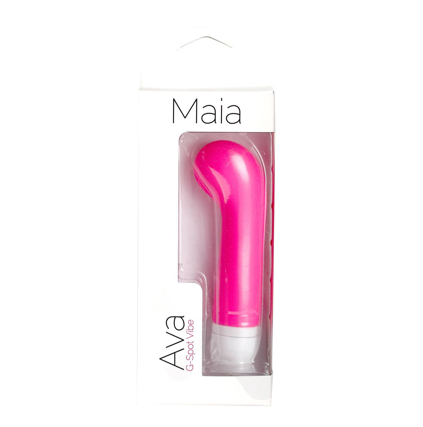 Ava Silicone Mini G-Spot Vibe - Pink - Love It Wet