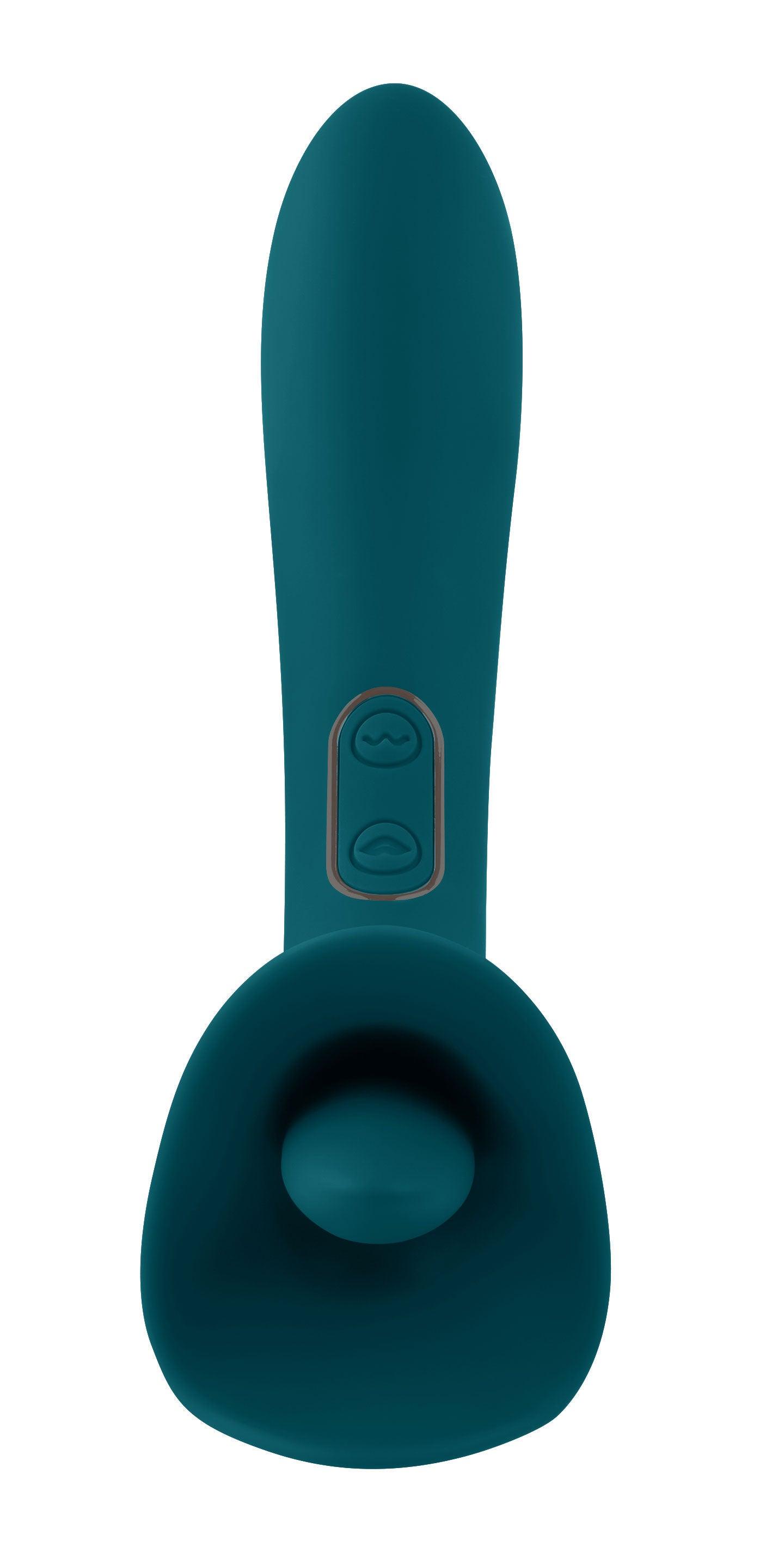 Playboy Pleasure - True Indulgence - Vibrator - Deep Teal - Love It Wet