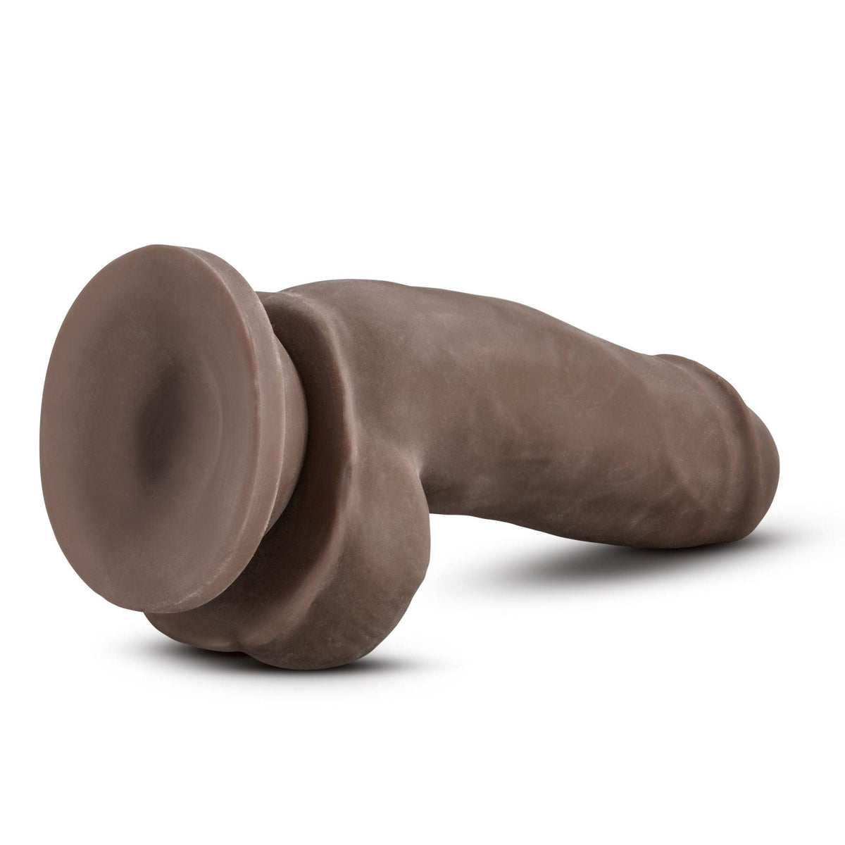 Au Naturel 7 Inch Sensa Feel Fat Boy - Chocolate - Love It Wet