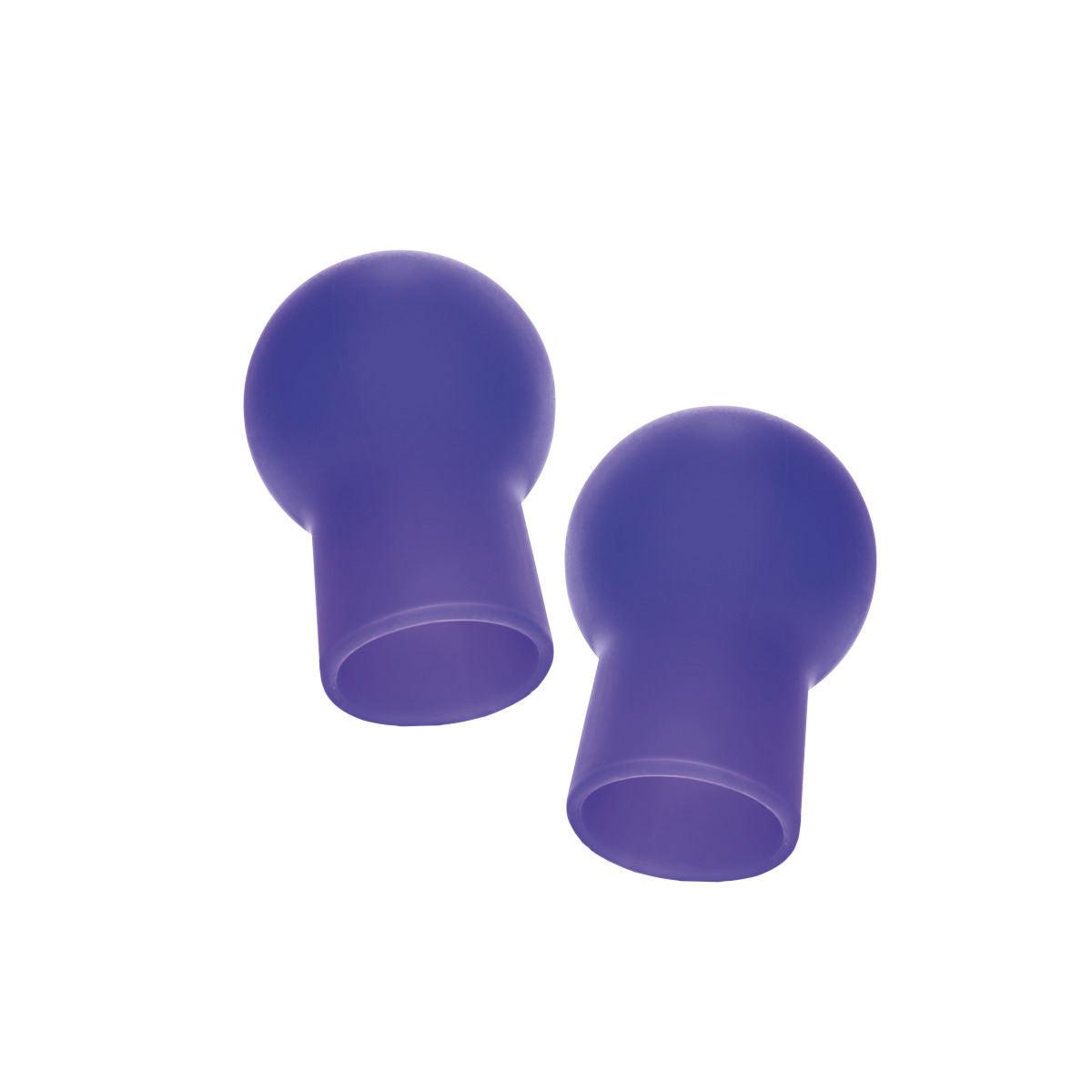 Nipple Play Silicone Advanced Nipple Suckers - Purple - Love It Wet