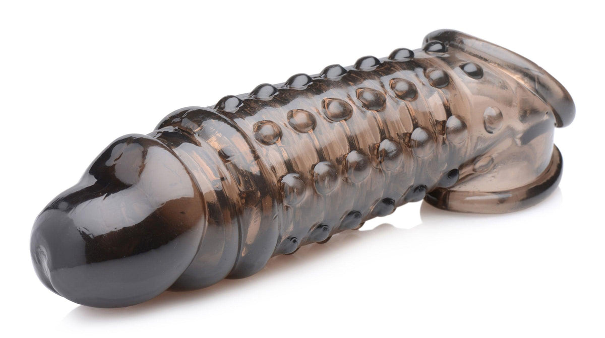 1.5 Inch Penis Enhancer Sleeve - Smoke - Love It Wet