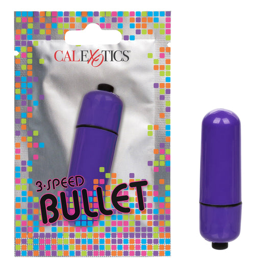 Foil Pack 3-Speed Bullet - Purple - Love It Wet