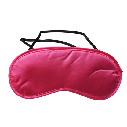 Sex and Mischief Satin Blindfold - Hot Pink - Love It Wet