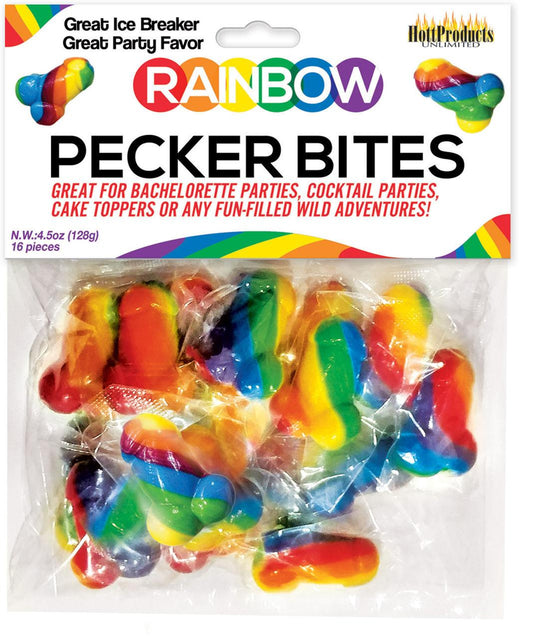 Rainbow Pecker Bites - Love It Wet