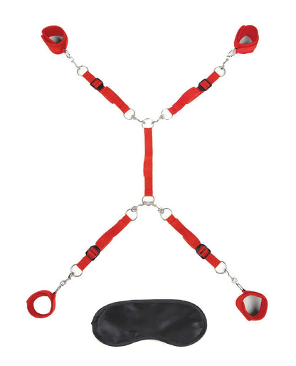 7 Pc Bed Spreader - Red - Love It Wet