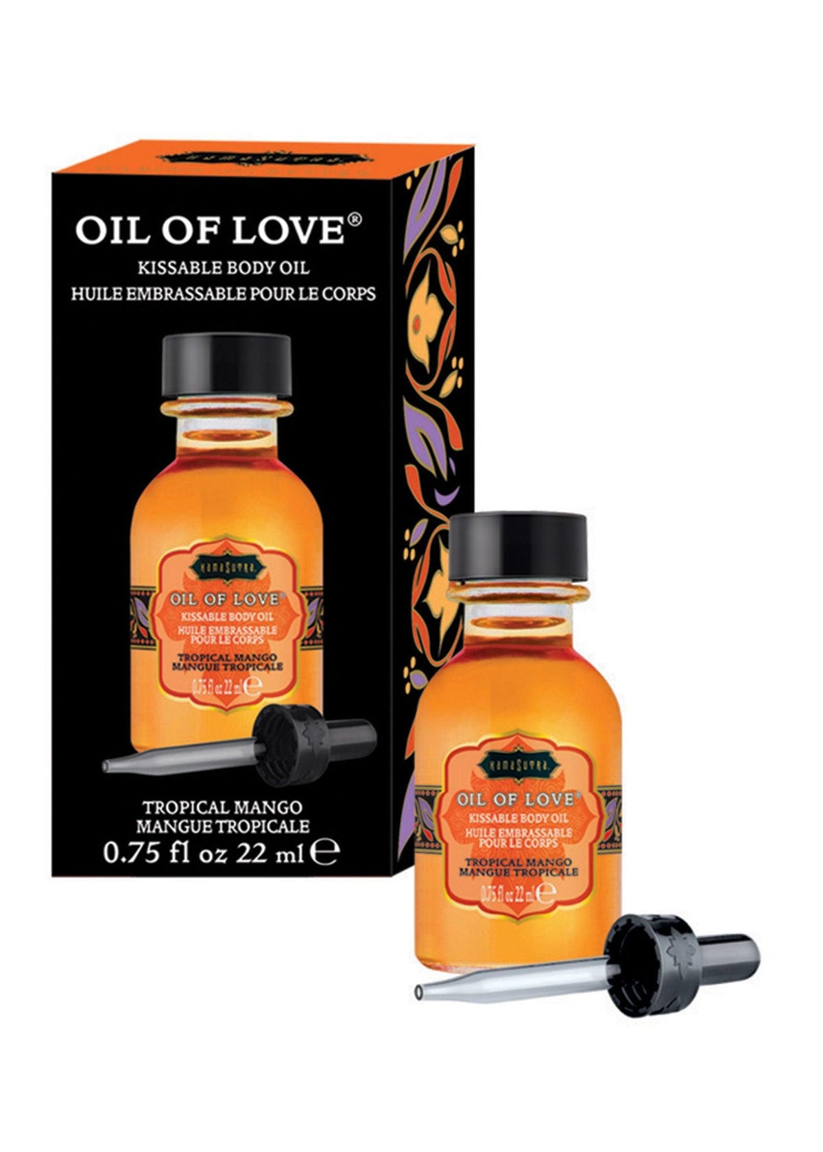 Oil of Love - Tropical Mango - 0.75 Fl. Oz. / 22 ml - Love It Wet