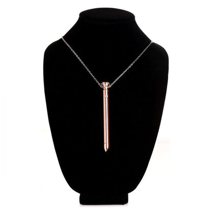 7x Vibrating Necklace - Rose Gold - Love It Wet