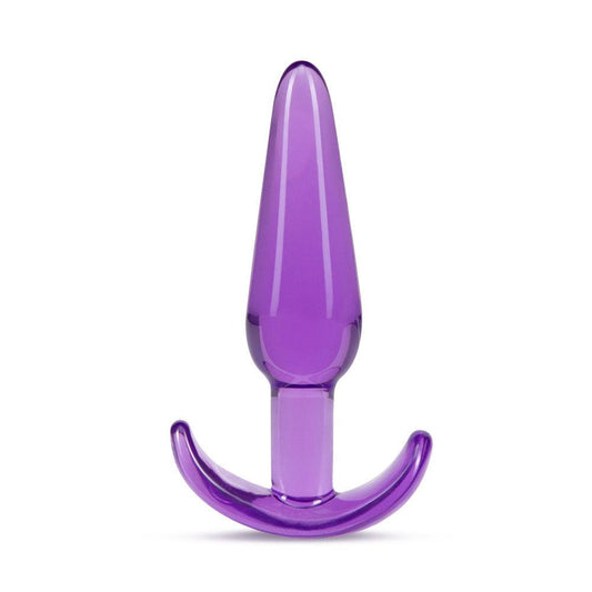 B Yours - Slim Anal Plug - Purple - Love It Wet