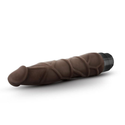 Dr. Skin - Cock Vibe 1 - 9 Inch Vibrating Cock - Chocolate - Love It Wet