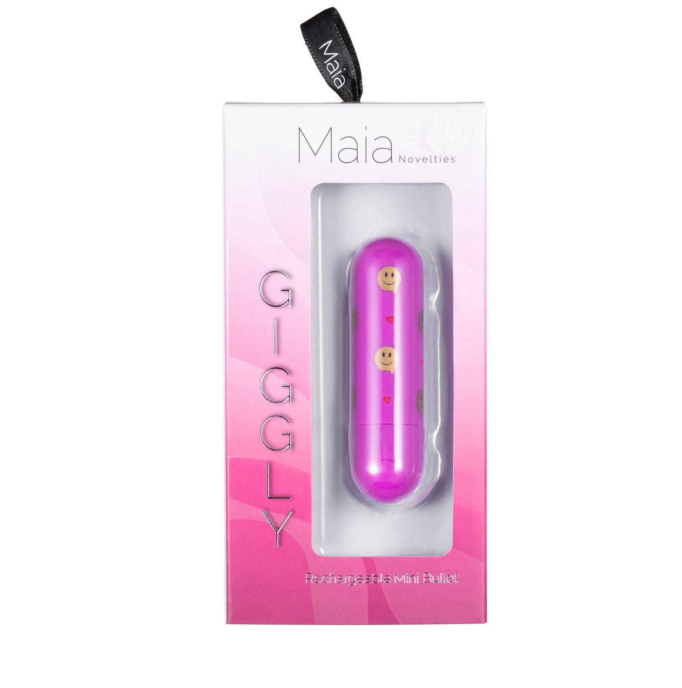 Giggly Super Charged Mini Bullet - Pink - Love It Wet