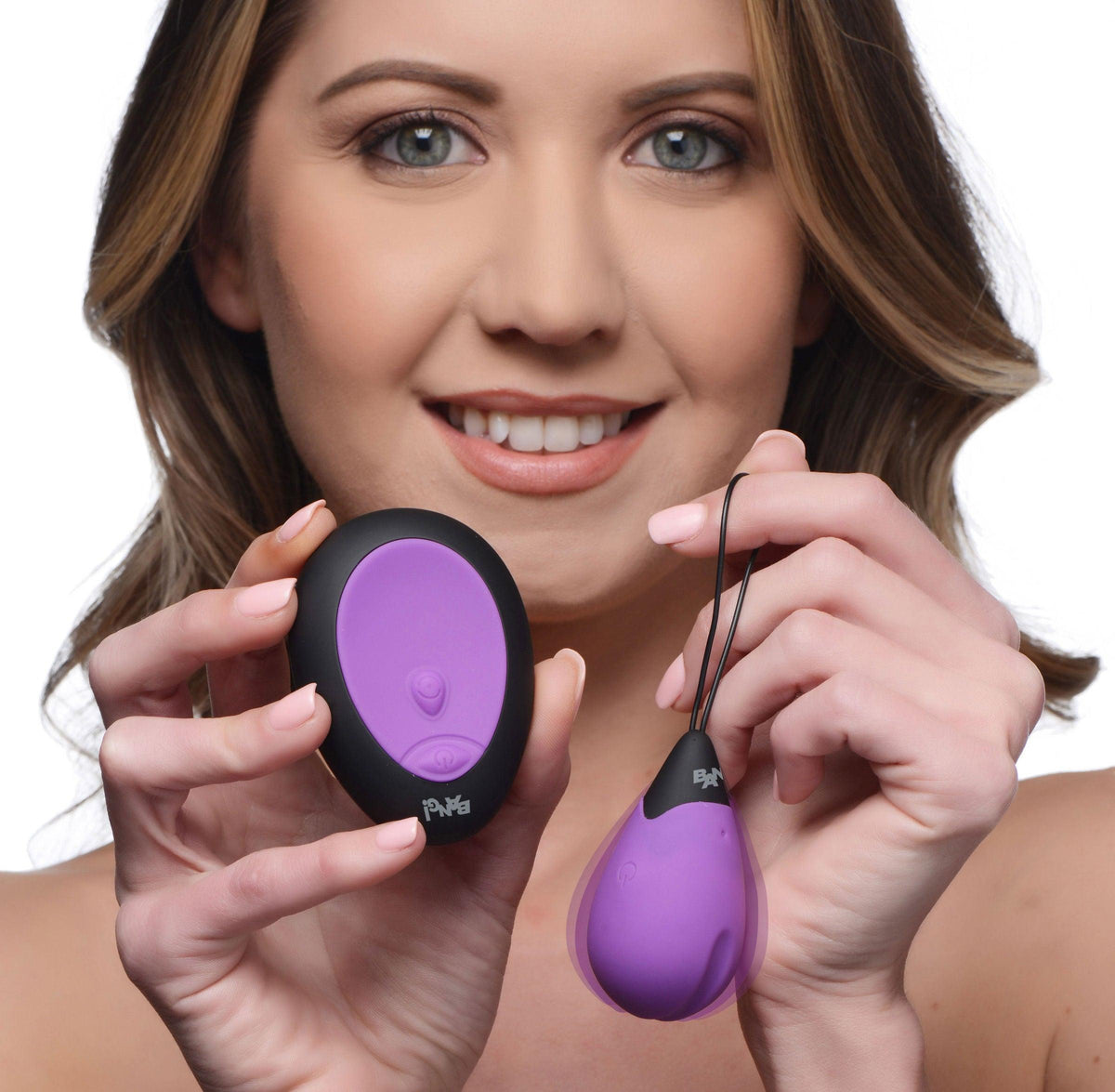 Bang - 10x Silicone Vibrating Egg - Purple - Love It Wet