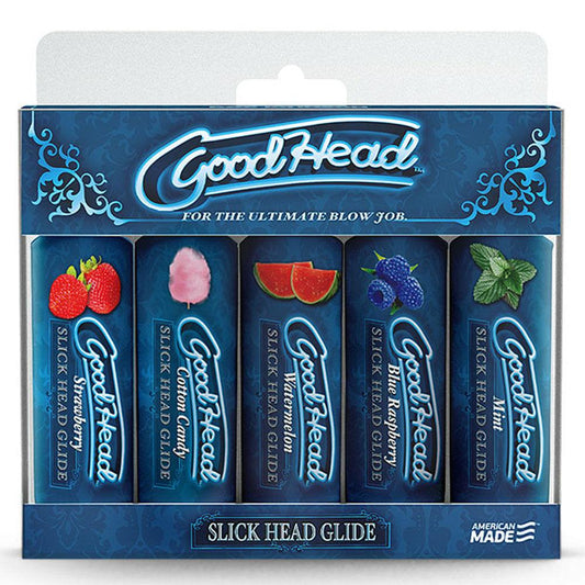 Goodhead - Slick Head Glide - 5 Pack - 1 Fl. Oz. - Love It Wet