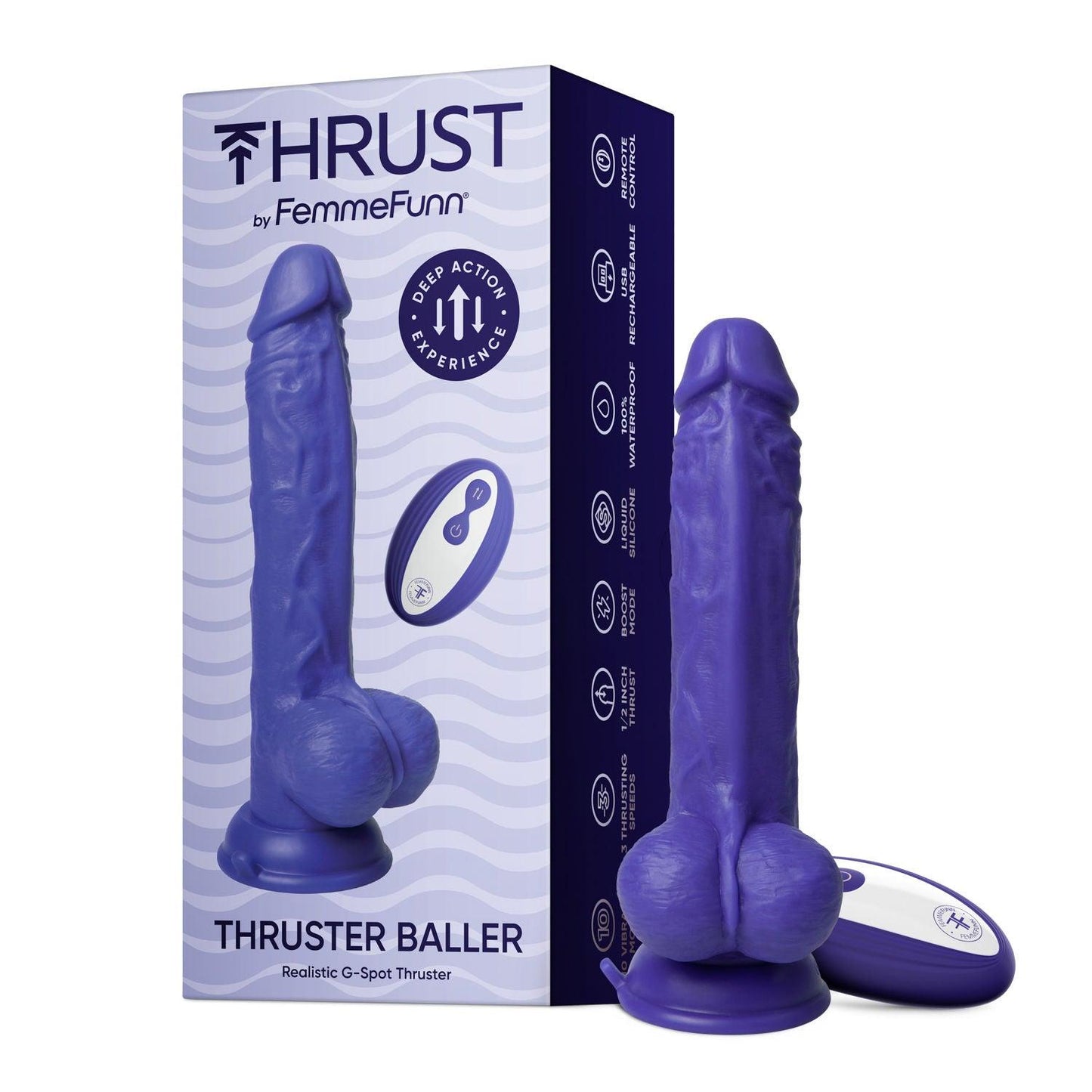 Thruster Baller - Nude - Love It Wet