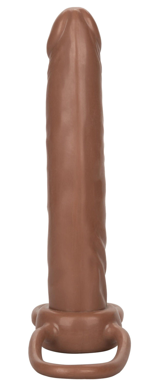 Accommodator Dual Penetrator - Brown - Love It Wet