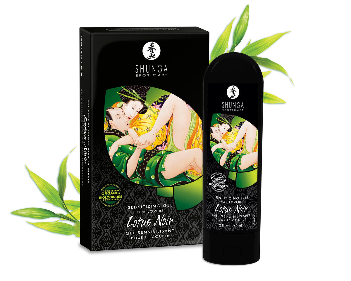 Lotus Noir - Sensitizing Gel for Lovers - 2 Fl. Oz. / 60 ml - Love It Wet