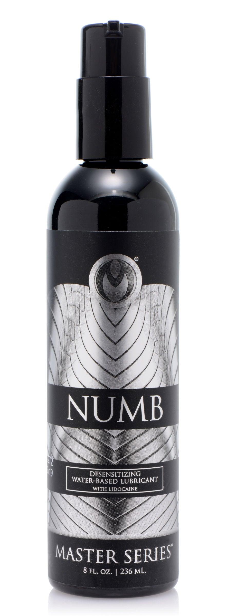 Numb Desensitizing Water Based Lubricant - 8 Fl. Oz. / 236 ml - Love It Wet