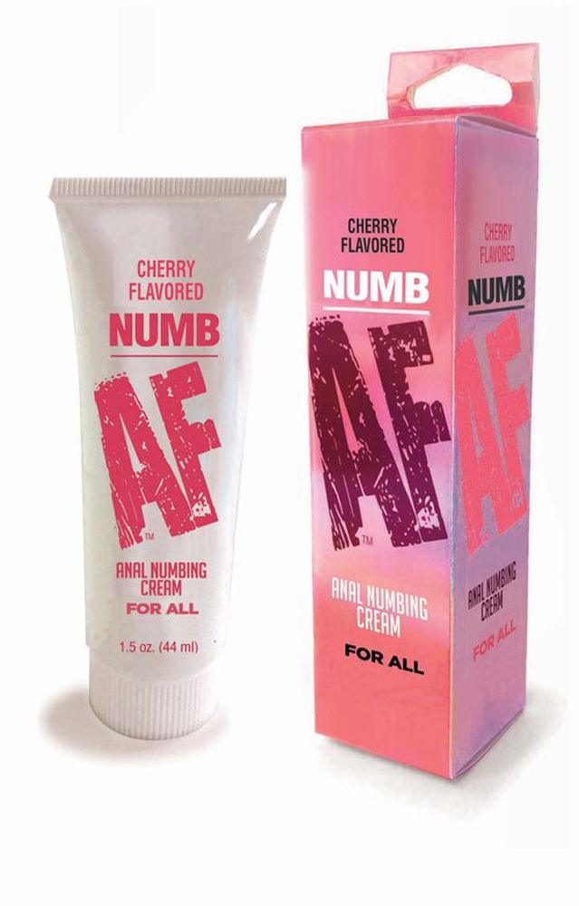 Numb Af - Anal Desensitizer Gel - Cherry - 1.5 Fl Oz - Love It Wet