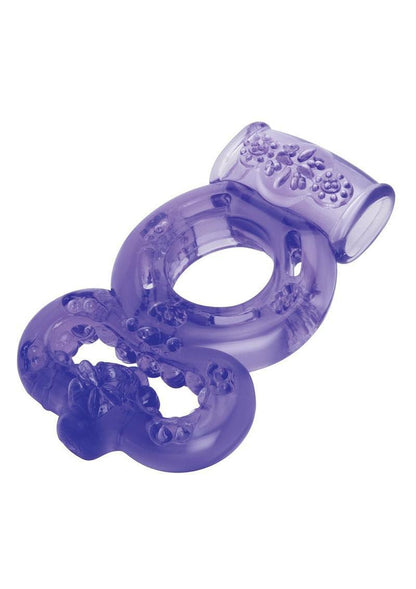 Bodywand Rechargeable Duo Ring - Purple - Love It Wet