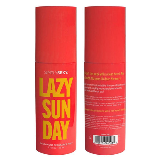 Lazy Sunday - Pheromone Fragrance Mists 3.35 Oz - Love It Wet