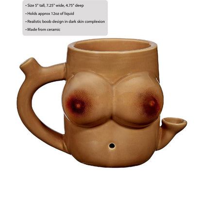 Boob Pipe Mug - People of Color - Love It Wet