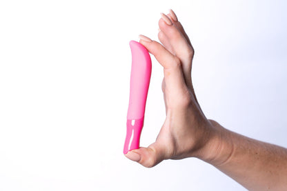 Maddie Silicone G-Spot Vibrator - Pink - Love It Wet